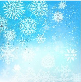 设计冬天卡通背景