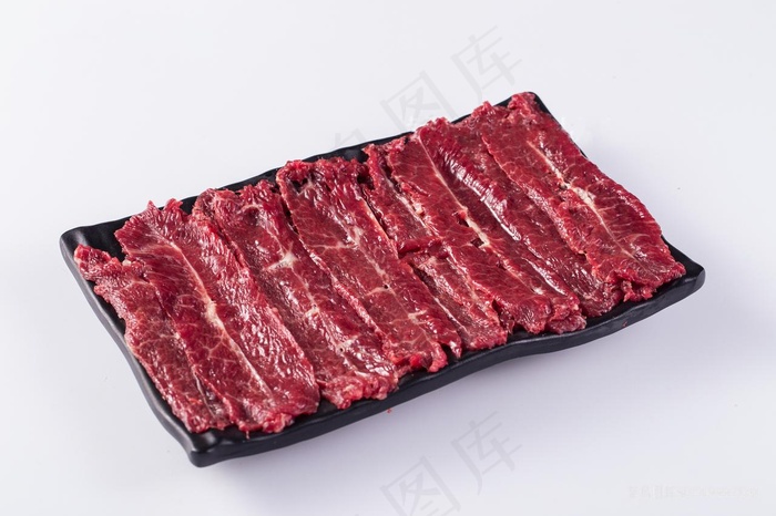 牛肉条火锅配菜新鲜中华美食图片