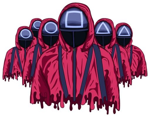 鱿鱼游戏守卫 PNG免抠