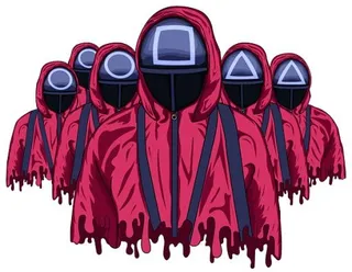 鱿鱼游戏守卫 PNG免抠