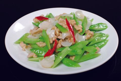 CXC05092桃仁百合芥兰