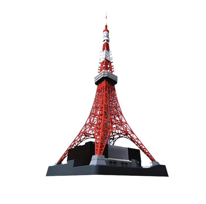 红色埃菲尔铁塔