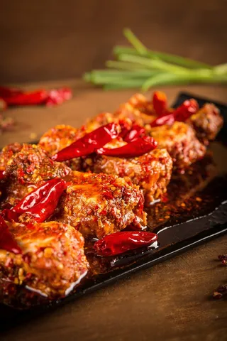 火锅菜品配菜糖醋排骨酸甜排骨