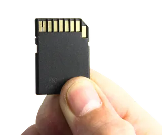 手持内存卡