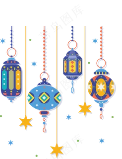 灯笼素材装饰点缀挂饰