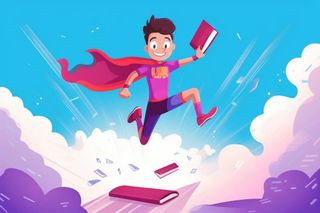 学生超人冲刺考试高考背景