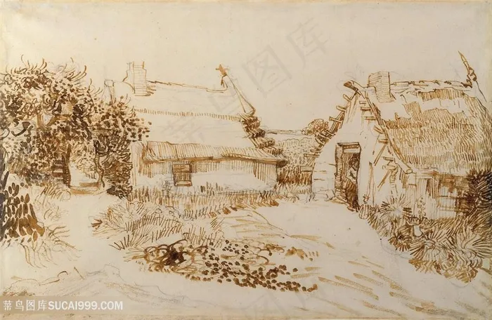 圣玛丽的两间小屋插画