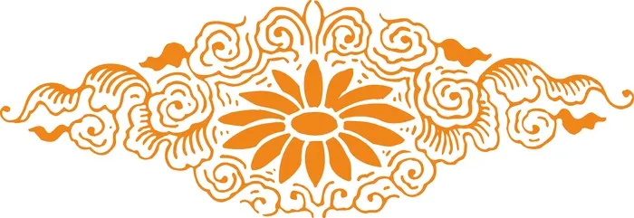 花古色古香古典古风花纹边框纹路cdr矢量模版下载