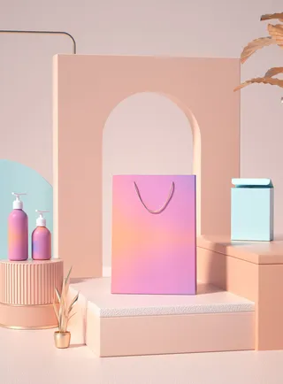 VI样机贴图包装盒