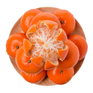 A-蜜桔水果超市商品白底图免抠实物摄影png格式图片透明底