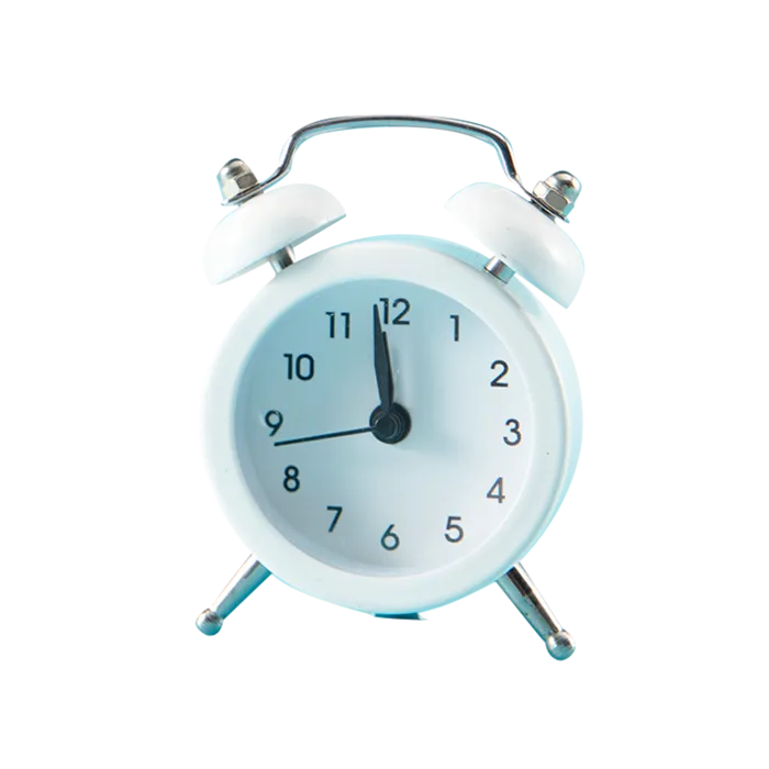 闹钟抢购素材清新免扣