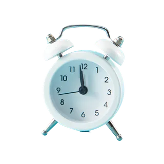 闹钟抢购素材清新免扣