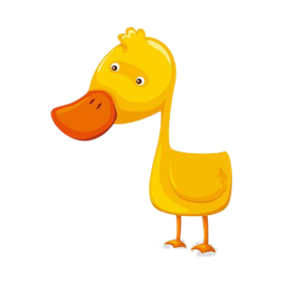 免扣 素材 动物 鸭子2