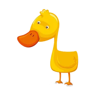 免扣 素材 动物 鸭子2