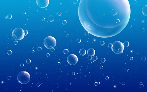 蓝色的泡泡 蓝色的泡泡