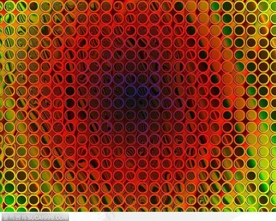 医学基因数码图-橙色的格子