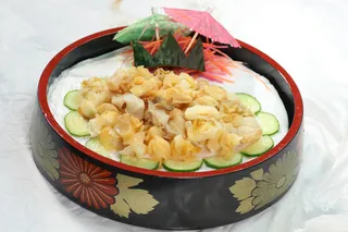 52生吃螺头 东北饺子园