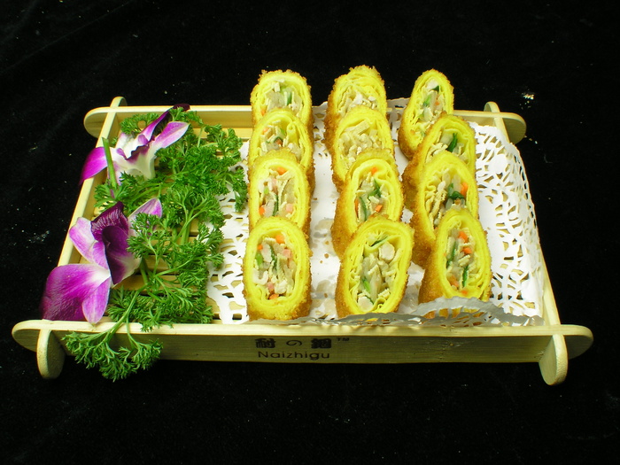 0039北方炸春卷