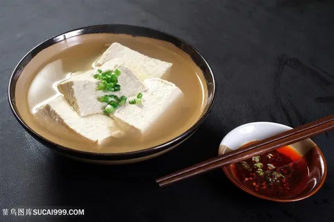 农家豆花中华美食摄影图 农家豆花中华美食摄影图
