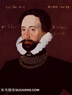 世界著名油画长着八字须胡子的男人