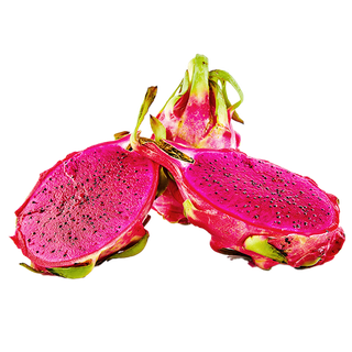 53红心火龙果 (2)水果超市商品白底图免抠实物摄影png格式图片透明底