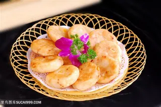 心苹果玉米粑中华美食