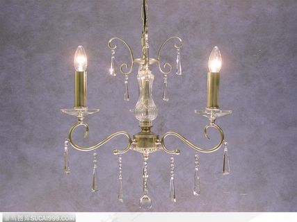 简约高清晰的水晶吊灯