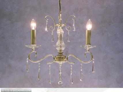 简约高清晰的水晶吊灯