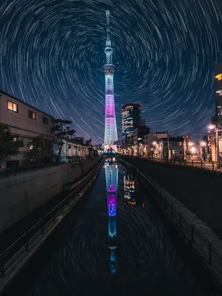 高清唯美城市夜景