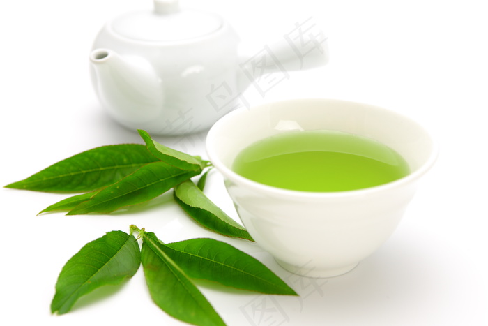 绿茶饮品摄影
