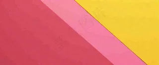 粉黄矩形简约扁平背景