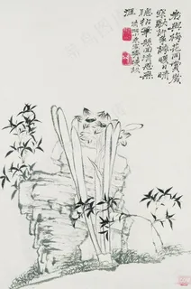 仟像花卉十联调色版高清国画 仟像花卉十联调色版高清国画