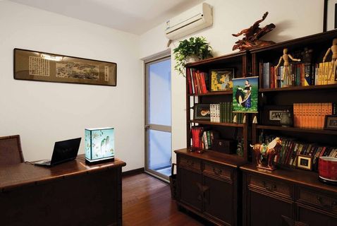 重彩工笔简约室内空间摄影