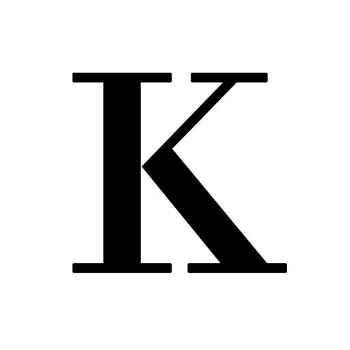字母K PNG免抠(1500x1500)