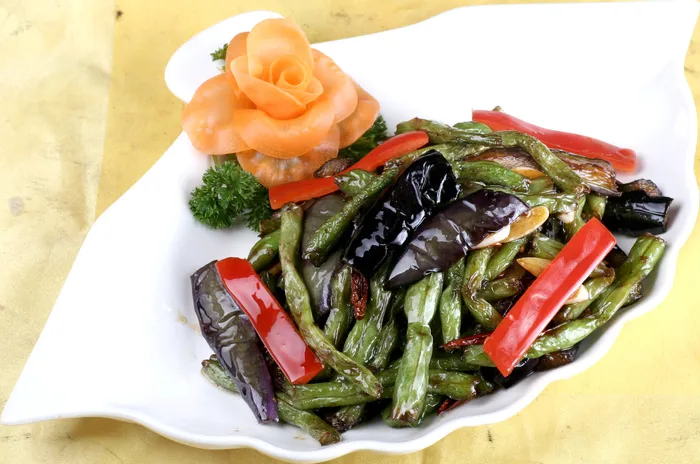 047  茄子烧豆角－连天阁