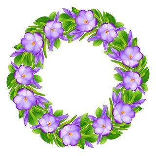 复活节花环插画元素(6)