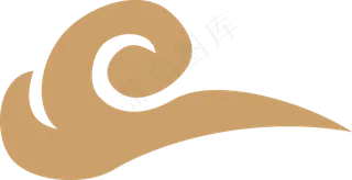 中式传统祥云中国风古典水纹吉祥图案免抠