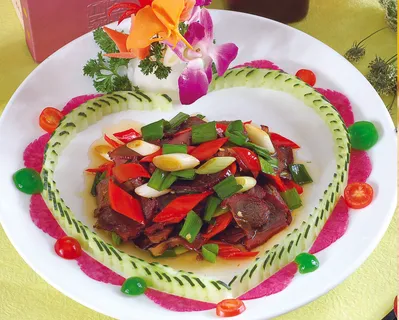 89XC-051大蒜辣椒炒腊牛肉 89XC-051大蒜辣椒炒腊牛肉