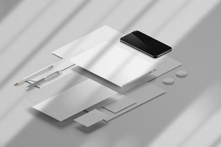 办公室品牌标平板手机黑白色样机