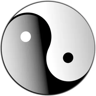 Yin and yang PNG免抠