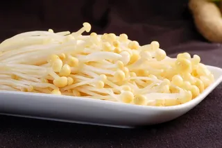 蘑菇香菇金针菇杂菇菌类美食素菜