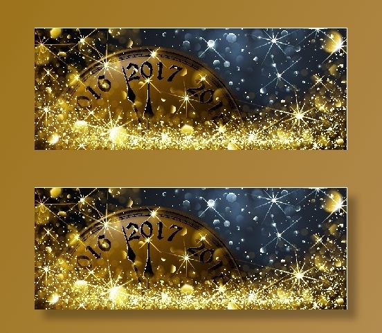 圣诞节圣诞树圣诞老人闪亮装饰电商促销折扣海报