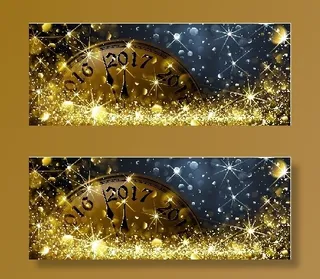 圣诞节圣诞树圣诞老人闪亮装饰电商促销折扣海报