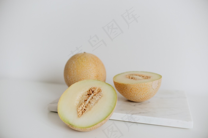 甜瓜成熟图片