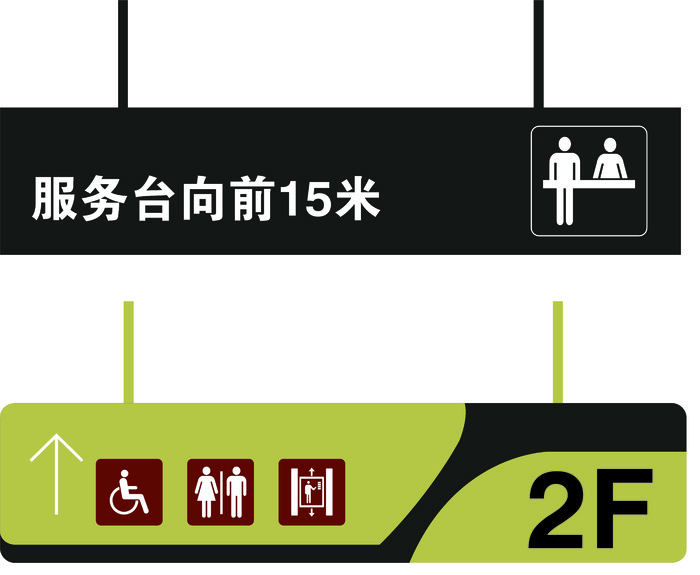 导视牌标识牌指示牌指引牌