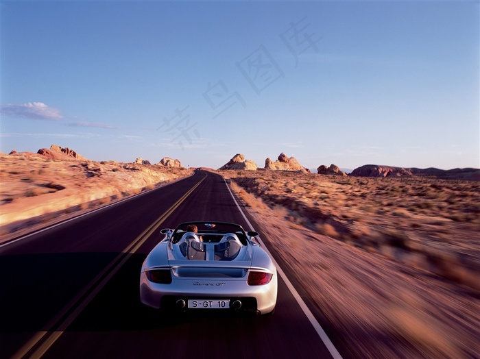 911CarreraGT001敞篷跑车高清摄影图
