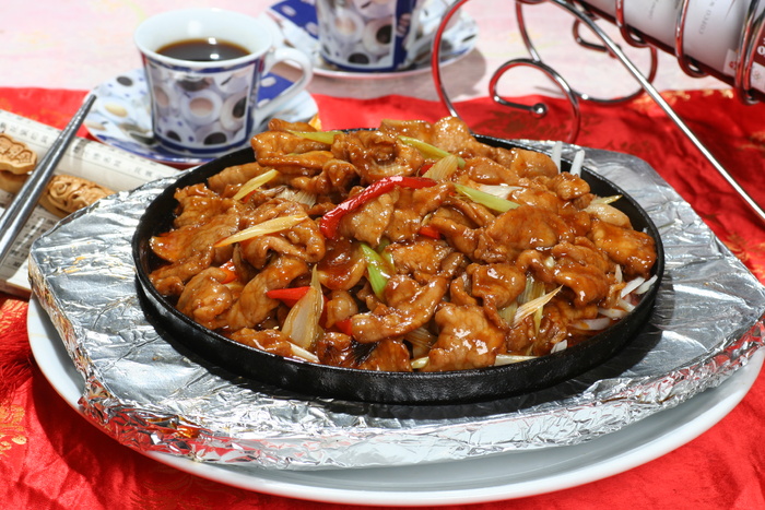 铁板小炒肉