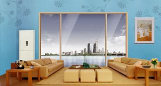 室内沙发布置装修PSD素材