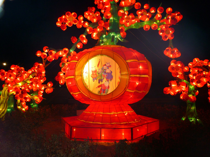 元宵节灯会图片