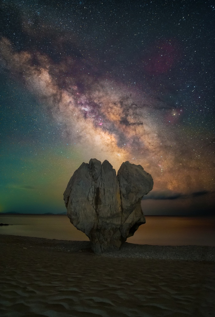 极光星空景色